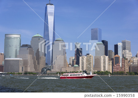 From Jersey City Manhattan Modern Buildings From Jersey City Manhattan Modern Buildings 15990358