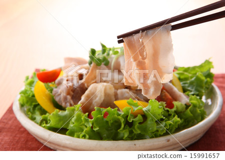 Black pig's cold shabu 15991657