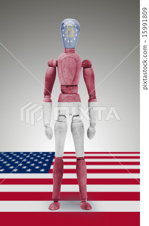 Wood figure mannequin - Georgia 15991809