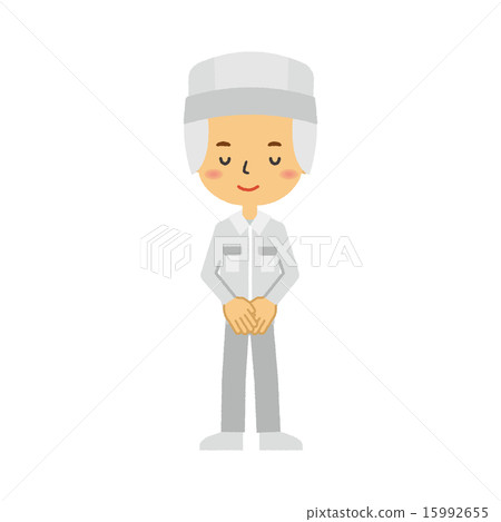 Staff of manufacturing factory 15992655