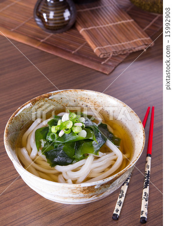 Japanese Cuisine - Udon (thick wheat noodles) Japanese Cuisine - Udon (thick wheat noodles) 15992908