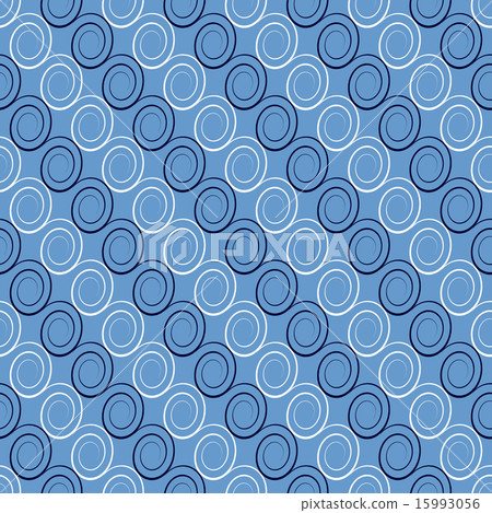 Seamless striped texture with curl elements. 15993056