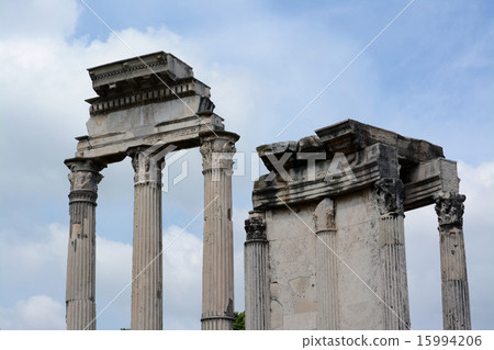 Temple of Castor and Pollux, Temple of Vesta Temple of Castor and Pollux, Temple of Vesta 15994206