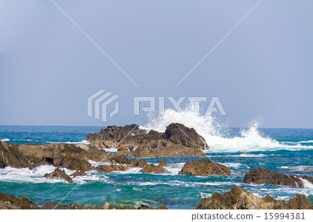 白濱海岸的風景 白濱海岸的風景 15994381