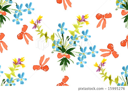 Wild flowers seamless pattern Wild flowers seamless pattern 15995276
