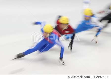 短道滑冰比賽 15997395