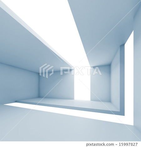 Abstract architecture, empty futuristic interior Abstract architecture, empty futuristic interior 15997827