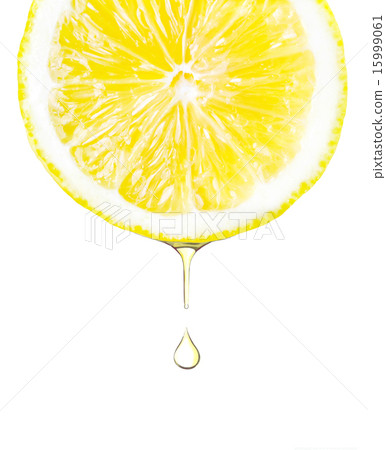 切片檸檬和檸檬汁 15999061