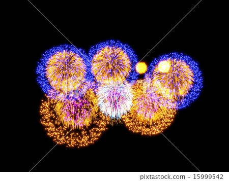 Fireworks (bright center 15999542