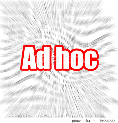 Ad hoc Ad hoc 16000282
