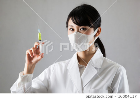 A woman to inject 16004117
