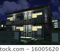 Apartment - exterior - night 16005620