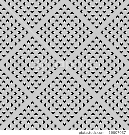 Seamless geometric checked texture. - Stock Illustration [16007087] - PIXTA