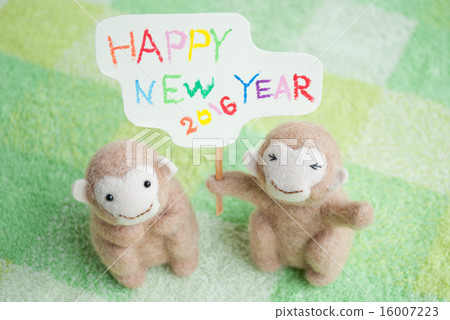 New Year's material monkey New Year's material monkey 16007223