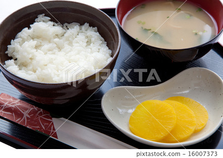Breakfast of Japanese rice Japanese breakfast 16007373