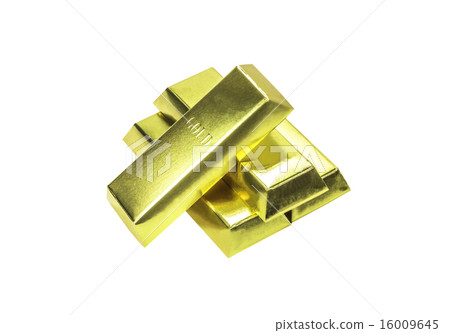 gold bars isolated on white gold bars isolated on white 16009645