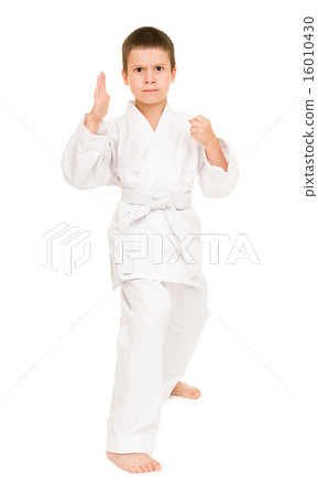 boy in white kimono 16010430