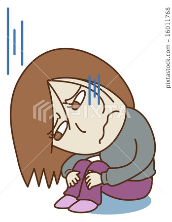 depressed woman depressed woman 16011768