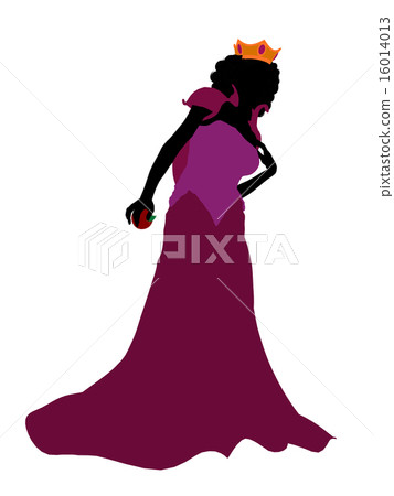 Evil Queen Silhouette Illustration 16014013