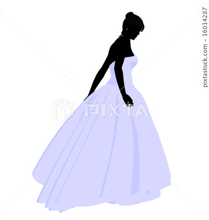 Wedding Bride Silhouette 16014287