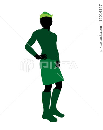 Peter Pan Silhouette Illustration Peter Pan Silhouette Illustration 16014367