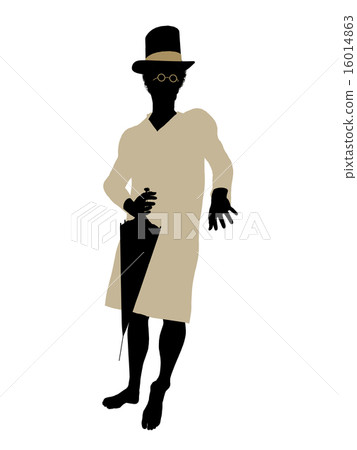 John of Peter Pan Silhouette Illustration John of Peter Pan Silhouette Illustration 16014863