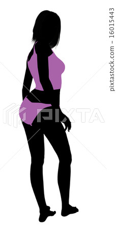 Woman Lingerie Silhouette 16015443