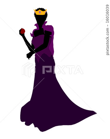 Evil Queen Silhouette Illustration Evil Queen Silhouette Illustration 16016039