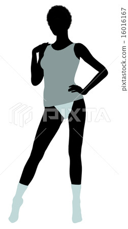African American Lingerie Silhouette African American Lingerie Silhouette 16016167
