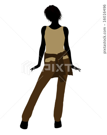 Woman Illustration Silhouette Woman Illustration Silhouette 16016496