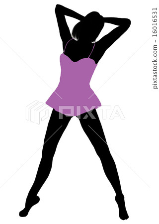 Woman Lingerie Silhouette 16016531
