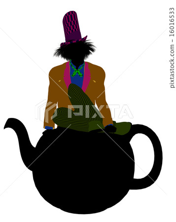 MadHatter Silhouette Illustration MadHatter Silhouette Illustration 16016533