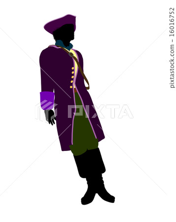 Captain Hook Silhouette Illustration 16016752