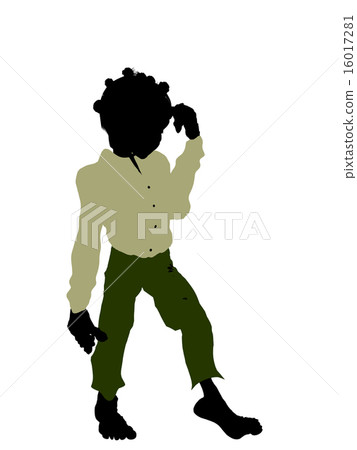Dwarf Silhouette Illustration 16017281