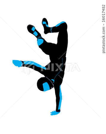 Male Sports Biker Illustration Silhouette 16017482