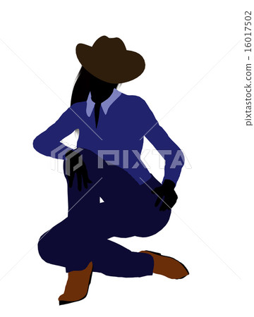 Cowgirl Illustration Silhouette2 Cowgirl Illustration Silhouette2 16017502