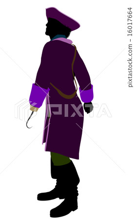 Captain Hook Silhouette Illustration 16017664