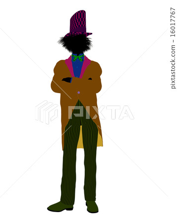MadHatter Silhouette Illustration MadHatter Silhouette Illustration 16017767