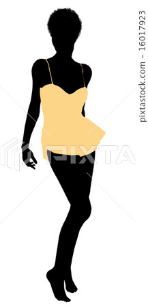 African American Lingerie Silhouette African American Lingerie Silhouette 16017923
