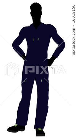 Mechanic Silhouette 16018156