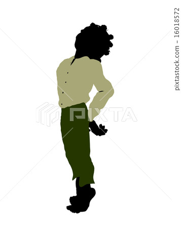 Dwarf Silhouette Illustration 16018572
