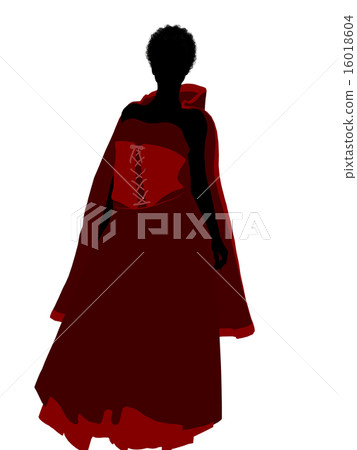 Little Red Riding Hood Silhouette Illustration Little Red Riding Hood Silhouette Illustration 16018604