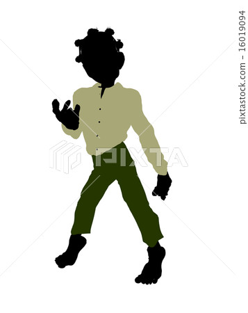 Dwarf Silhouette Illustration Dwarf Silhouette Illustration 16019094