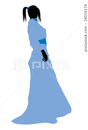 Wendy of Peter Pan Silhouette Illustration Wendy of Peter Pan Silhouette Illustration 16019178