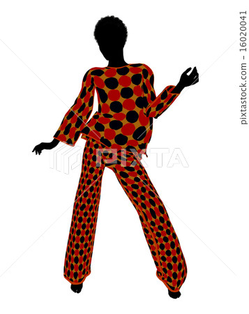African American Lingerie Silhouette African American Lingerie Silhouette 16020041