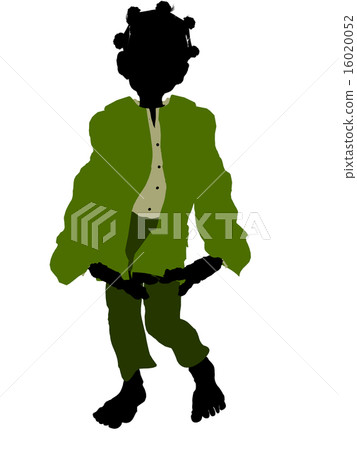 Dwarf Silhouette Illustration 16020052