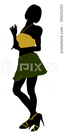Teenager Illustration Silhouette Teenager Illustration Silhouette 16020205