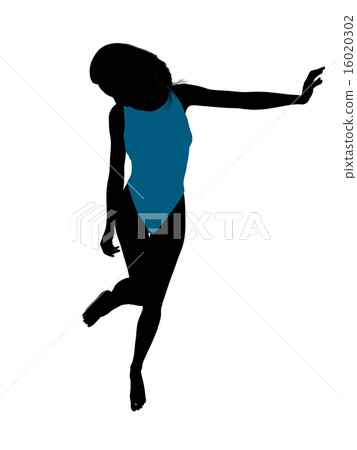 Female Swimsuit Silhouette 16020302