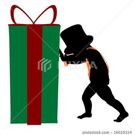 New Years Illustration Silhouette New Years Illustration Silhouette 16020324