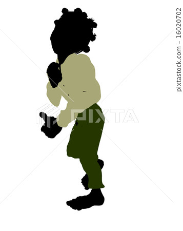 Dwarf Silhouette Illustration 16020702